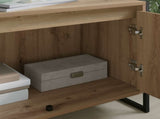 TV Cabinet Artisian Oak 140 x 36 x 49.5 cm Engineered Wood 886515