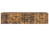 Wall-Mounted TV Cabinet Wall-mounted Smoked Oak 98 x 41 x 30 cm 898360