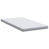 Mattress with Coconut Layer White 200 x 120 cm PU Foam 4106384