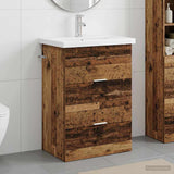 Bathroom Furniture Set Old Wood 61 x 40 x 84.5 cm 3404372
