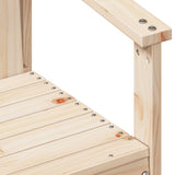 3 Piece Garden Lounge Set Solid Wood Pine 832630
