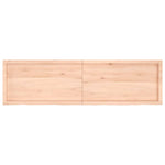 Bathroom Countertop 180x50x cm Untreated Solid Wood 3156070