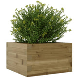 Garden Planter 40x40x23 cm Impregnated Wood Pine 847182