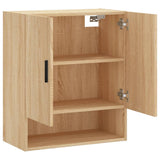 Wall Cabinet Sonoma Oak 60x31x70 cm Engineered Wood 829927