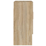 Wall Cabinet Sonoma Oak 60x31x70 cm Engineered Wood 812873