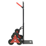 Hand Trolley Black and Red 64.5 x 49.5 x 114 cm Steel 4019019