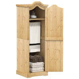 Wardrobe Corona 55x52x170 cm Solid Wood Pine 4002764