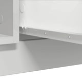 Sideboard with Drawers White 100.5x35x76 cm Engineered Wood 3328444