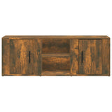TV Cabinet Smoked Oak 100x31.5x35 cm Engineered Wood 819433