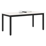Coffee Table White 100 x 50 x 45 cm Solid Pine Wood 892766