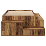 Storage Bed Frame Old wood 244 x 127 x 53.5 cm Engineered wood 3335563