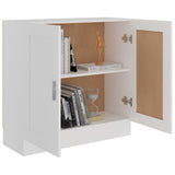Book Cabinet White 82.5x30.5x80 cm Engineered Wood 802705