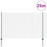Fence and Post Green 1.6 x 25 m Steel 3336496