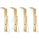 147717 Shower Panel System Stainless Steel 201 Gold