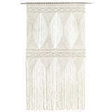 Macrame Curtain 140x240 cm Cotton 323978