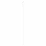 Sliding Door ORKDAL White 93 x 202 cm Solid Pine Wood and Glass 3332064