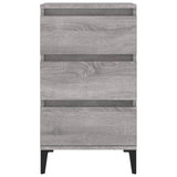 Bedside Cabinet Grey Sonoma 40x35x70 cm Engineered Wood 819674