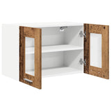 Hanging Cabinet 2 pcs Old Wood 60 x 31 x 40 cm Engineered Wood 884223