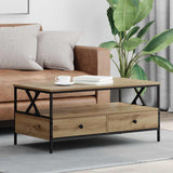 Coffee Table Artisan oak 100 x 51 x 45 cm Engineered wood 874095
