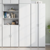 Highboard White 50x42.5x185 cm Engineered Wood 3281413