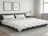 90% Goose Down Duvet Set FULDA 3 pcs 200 x 200 cm All Seasons 3442399
