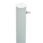 Patio Retractable Side Awning 200x600 cm Blue 317972
