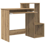Desk with Drawer Artisan Oak 106 x 41 x 88.5 cm Engineered Wood 869473