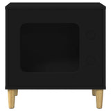 Cat House Black 51 x 30 x 52 cm Engineered Wood 8000654