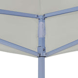 Party Tent Folding Cream 291 x 291 x 315 cm Oxford Fabric 42023541