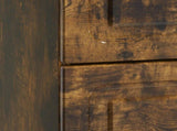 Bedside Cabinet Smoked Oak 62 x 34.5 x 44.5 cm Engineered Wood 895700