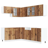 11 Piece Kitchen Cabinet Set Porto Old Wood Engineered Wood 3314909