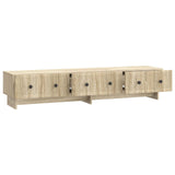 TV Cabinet Sonoma Oak 147 x 34.5 x 30 cm Engineered Wood 894017