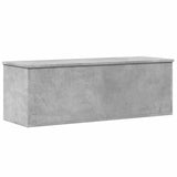 Storage Box Concrete Grey 102x35x35 cm Engineered Wood 840691