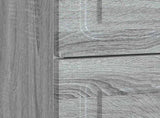 Bedside Cabinet Grey Sonoma 62 x 34.5 x 44.5 cm Engineered Wood 895701