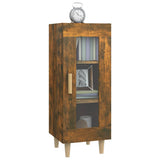 Sideboard Smoked Oak 34.5x34x90 cm Engineered Wood 817426