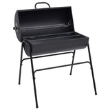 Outdoor Grill 3 pcs 80 x 73 x 90 cm Black Metal 3443019
