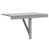 Folding Wall Table Grey Sonoma 100x60x56 cm Engineered Wood 342651
