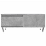 Coffee Table Concrete Grey 90x50x36.5 cm Engineered Wood 830808