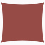 Sunshade Sail Oxford Fabric Square 5x5 m Terracotta 135361