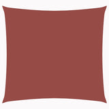Sunshade Sail Oxford Fabric Square 5x5 m Terracotta 135361