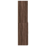 Highboard Brown Oak 70x42.5x185 cm Engineered Wood 3281377