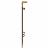 Wall-Mounted Coat Rack with Shelf Artisan oak 84 x 10 x 80 cm 874498