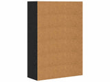 Freestanding Bookshelf Black Oak 80 x 30 x 152 cm 8003718