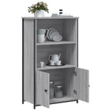 Highboard Grey Sonoma 62x32x103.5 cm Engineered Wood 834218