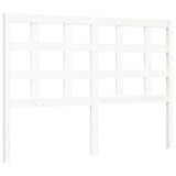 Bed Frame without Mattress White 120x200 cm Solid Wood Pine 3192097