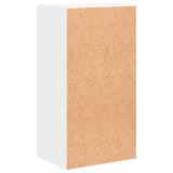 Bookcase White 40x30x76,5 cm Engineered Wood 800927