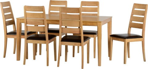 ZNTS Logan Large Dining Set 400-401-133