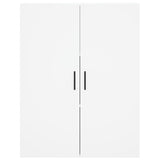 Highboard White 69,5x34x180 cm Engineered Wood 3196027