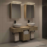 Bathroom Cabinet Set 5 pcs Sonoma Oak Engineered Wood 3406281