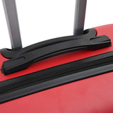 Suitcase with Lock 3 pcs Red 50 x 31 x 78 cm ABS Plastic 42006249